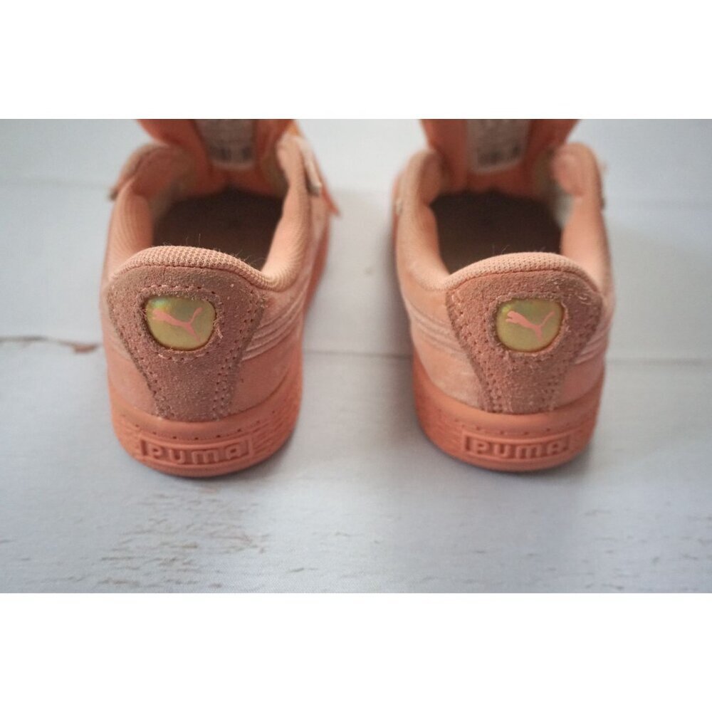 PUMA Unisex-Baby Basket Classic Hook and Loop Sneaker - Size 10C - Picture 10 of 11